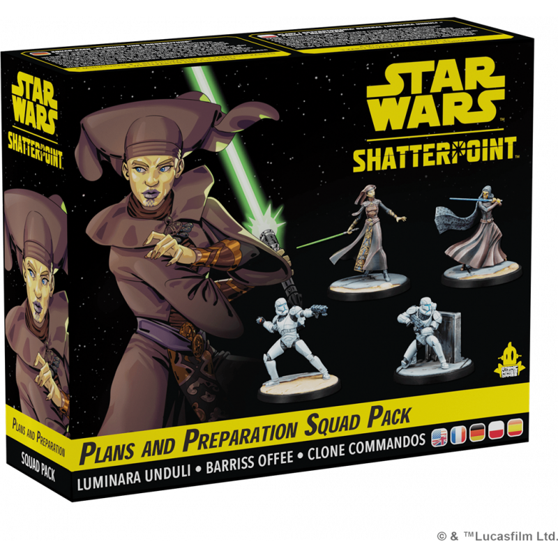 SW Shatterpoint : Planification et Prép Set d'Esc