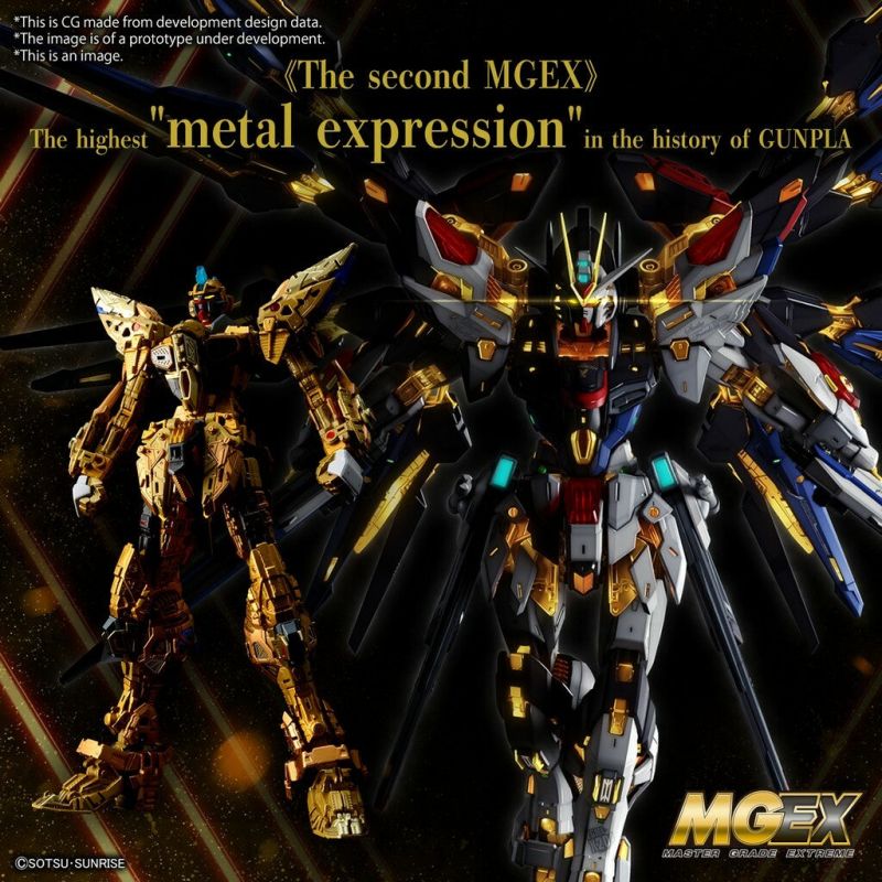 Gundam SEED MGEX 1/100 Strike Freedom Gunpla 