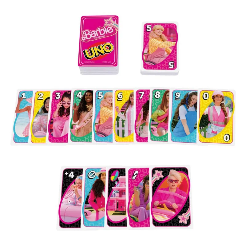 Barbie The Movie jeu de cartes UNO