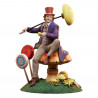 Figurine CHARLIE ET LA CHOCOLATERIE 1971 - Willy Wonka - Statuette Gallery 25cm