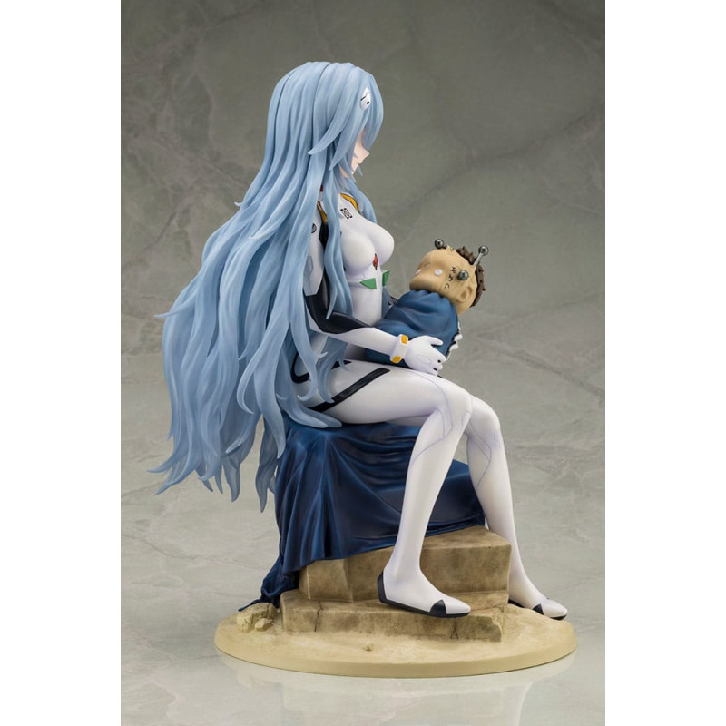 Evangelion: 3.0+1.0 Thrice Upon a Time statuette PVC 1/6 Rei Ayanami (Affectionate Gaze) 22 cm