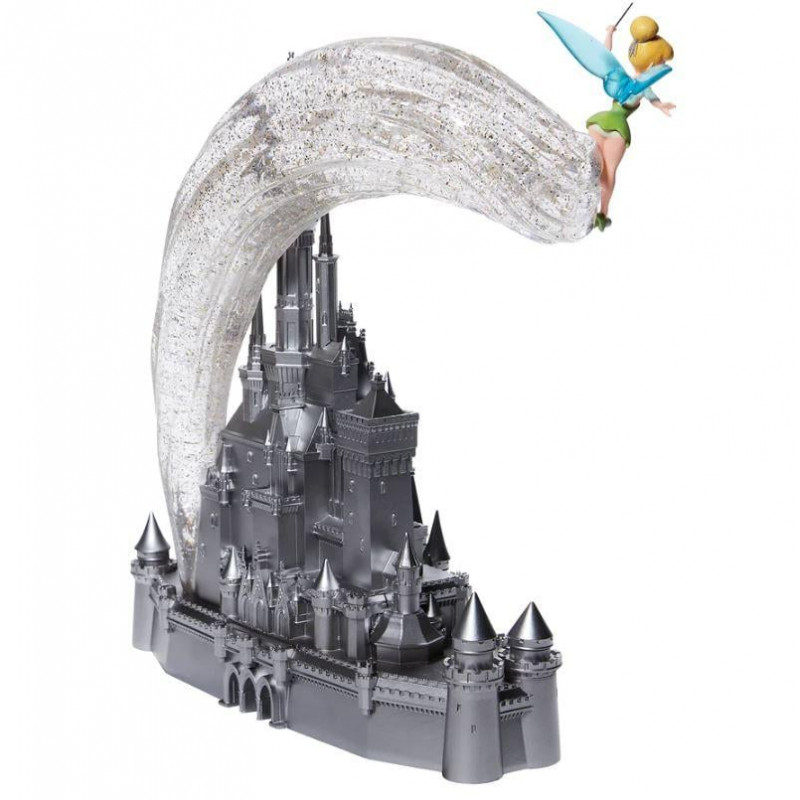 DISNEY 100 ANS - Château Disney +Fée Clochette - figure Enesco 30 cm