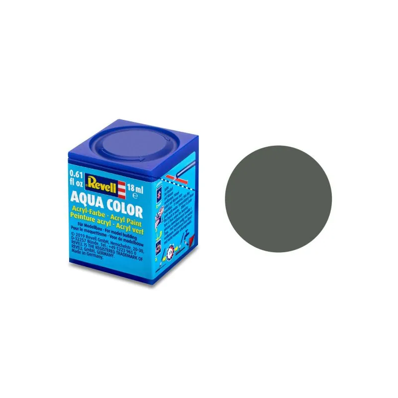 Peinture Acrylique Aqua Gris Vert Mat - 18ml 67