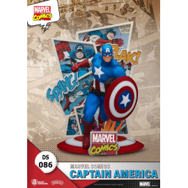 MARVEL - Captain America - Diorama D-Stage 16cm