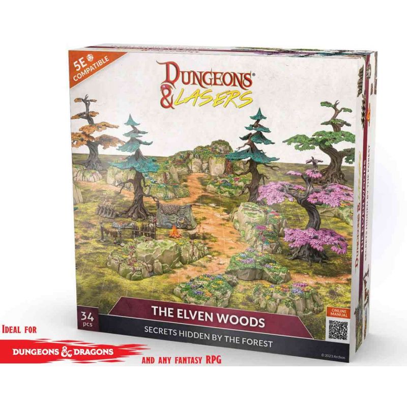 Dungeons & lasers - the elven woods