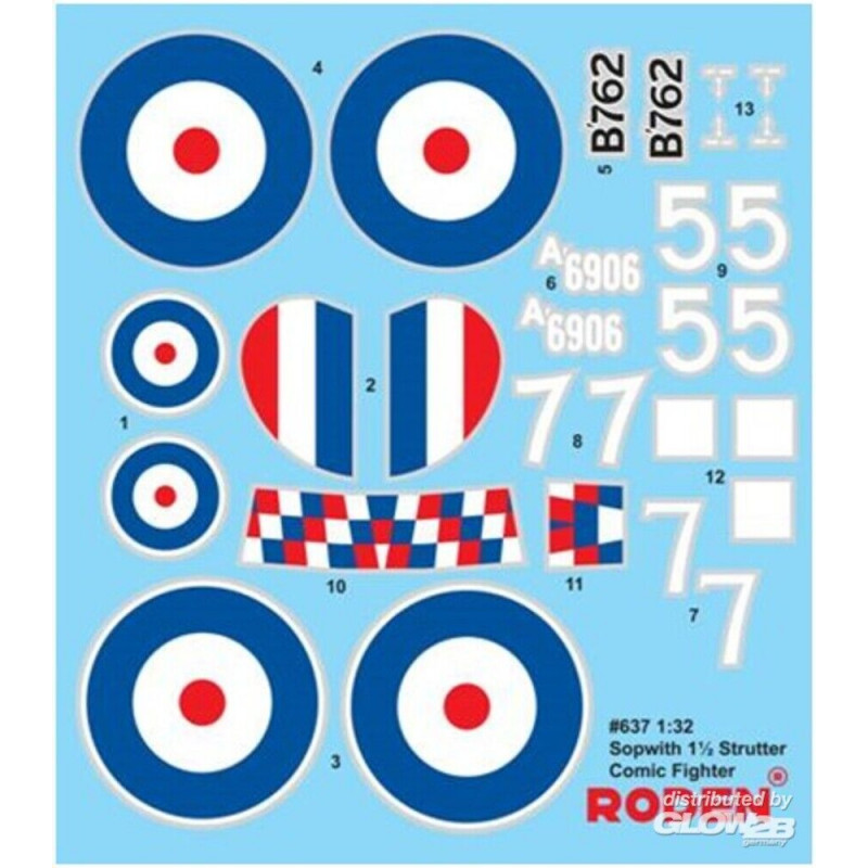 Sopwith 1 1/2 Strutter Comic Fighter