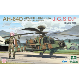 Maquette AH-64D Apache Longbow Attack Helicopter J.G.S.D.F