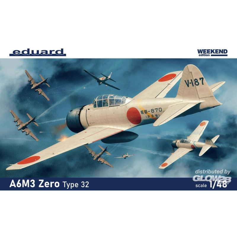 A6M3 Zero Type 32 1/48 Weekend edition