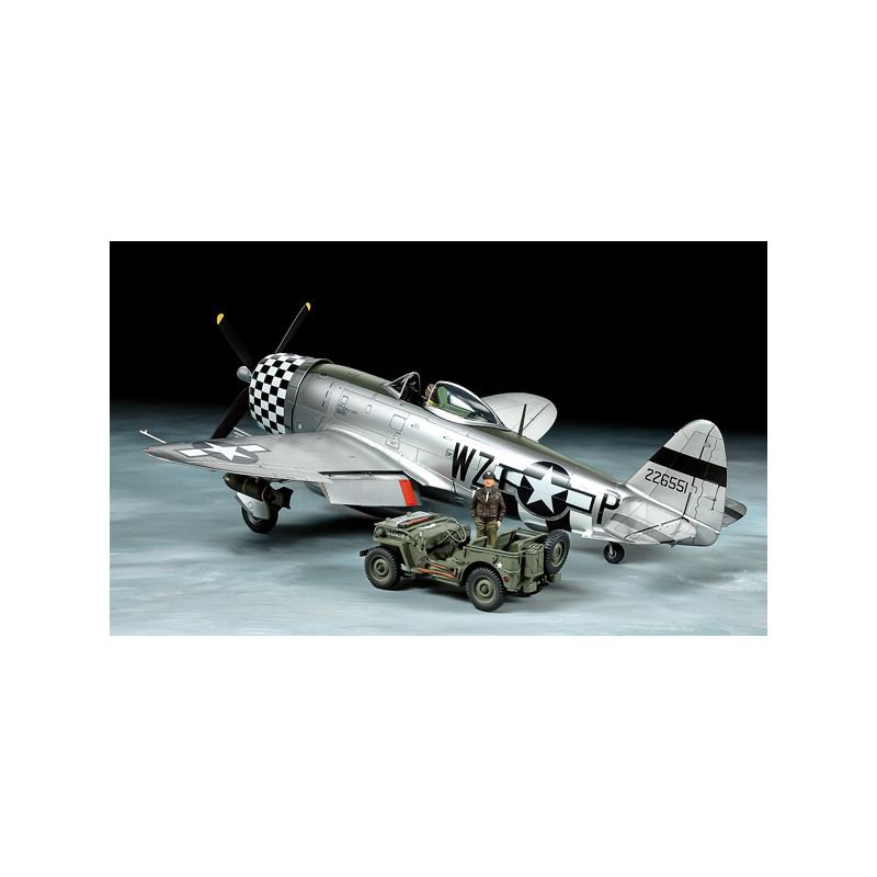 Maquette avion P-47D Thunderbolt Bubbletop