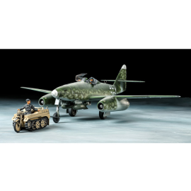 Maquette Messerschmitt Me262A-2a & Ketten