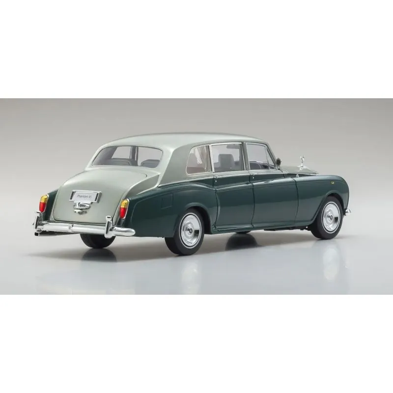 Kyosho 1:18 Rolls-Royce Phantom VI EWB 1968 Green-Silver