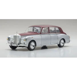 Kyosho 1:18 Rolls-Royce Phantom VI EWB 1968 Silver-Red