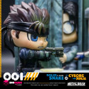 Metal Gear Solid Diorama PVC DioCube Solid Snake vs Cyborg Ninja Ft Otacon 15 cm