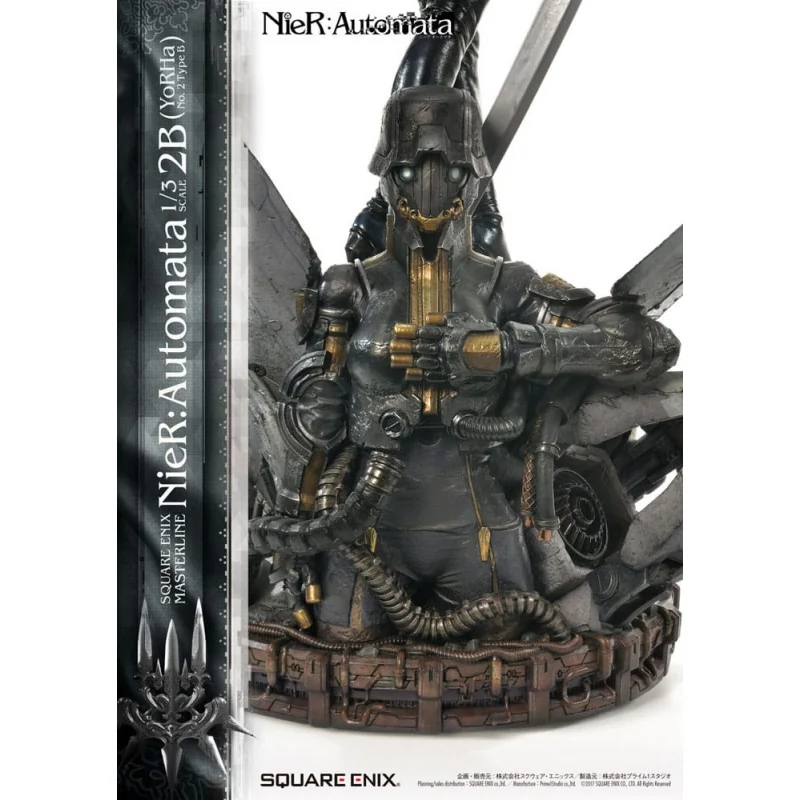 NieR Automata statuette 1/3 2B (YorHa No. 2 Type B) 95 cm