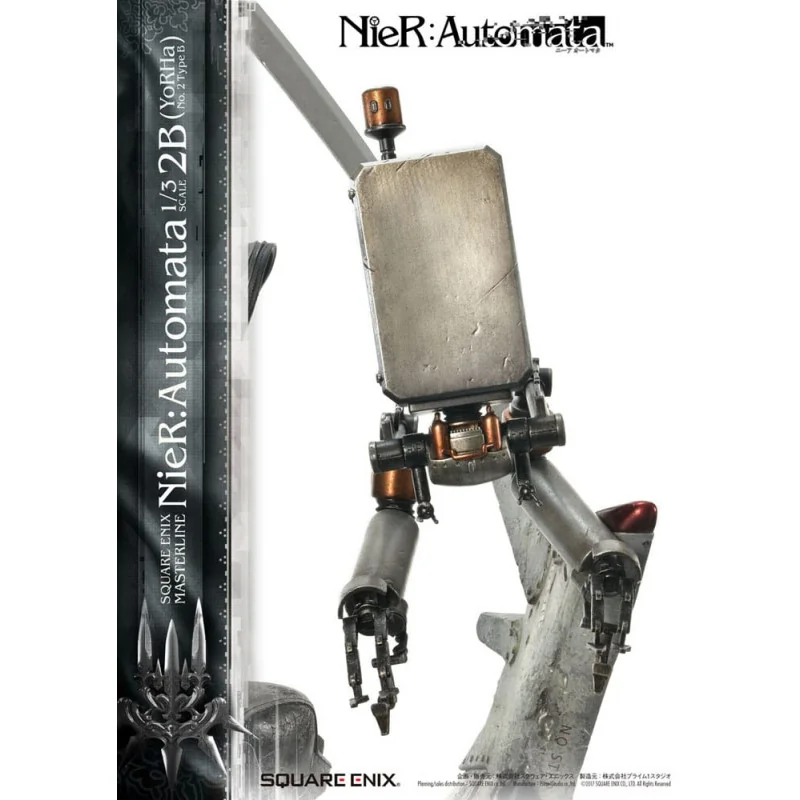 NieR Automata statuette 1/3 2B (YorHa No. 2 Type B) 95 cm