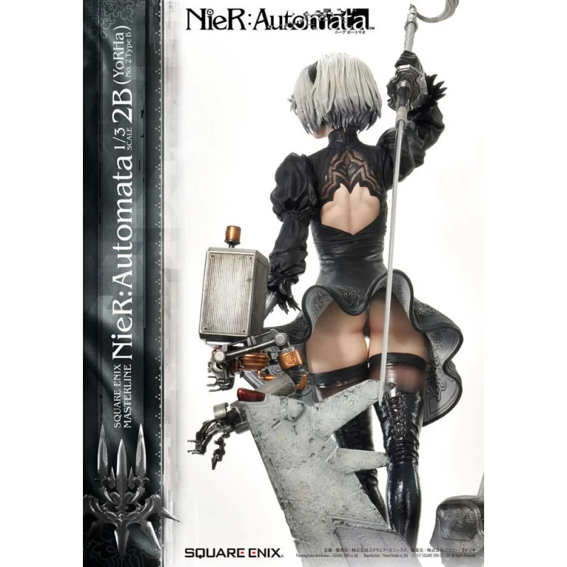 NieR Automata statuette 1/3 2B (YorHa No. 2 Type B) 95 cm