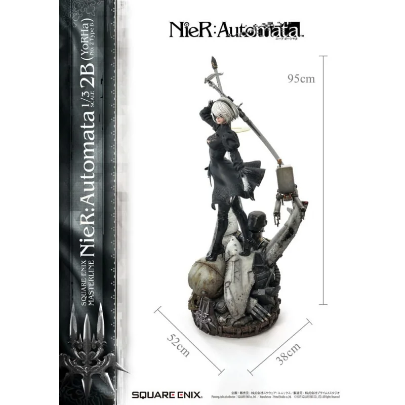 NieR Automata statuette 1/3 2B (YorHa No. 2 Type B) 95 cm