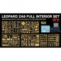 Leopard 2A6 Full Interior set + Ukainian Decals