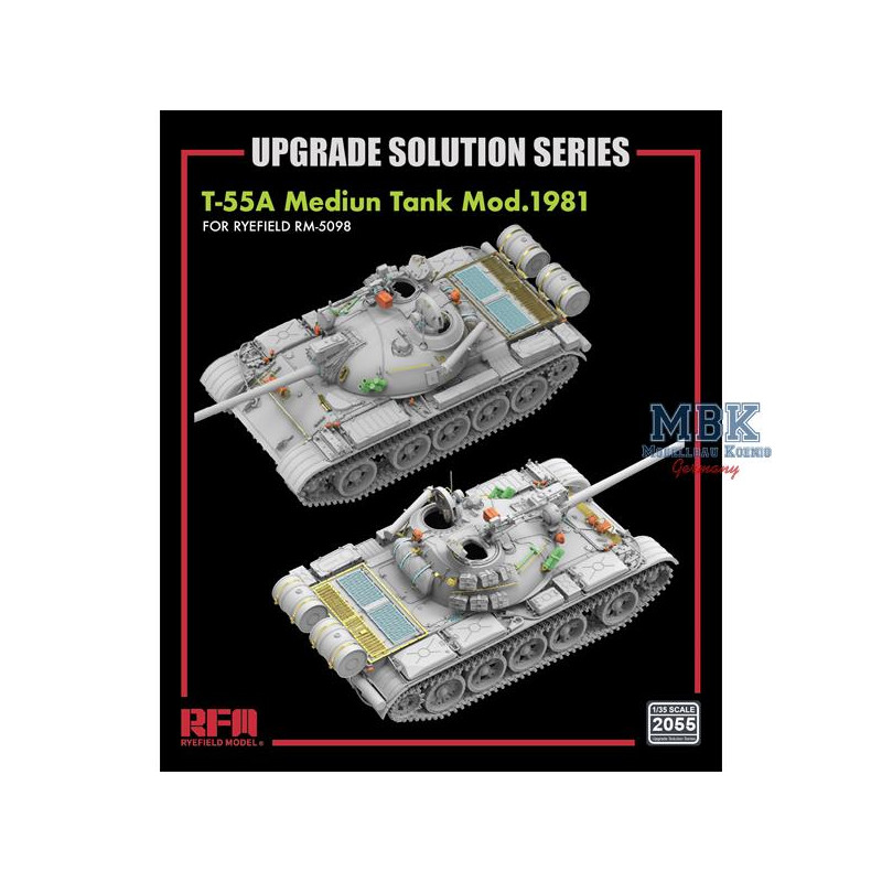 Upgrade set for RFM5098 T-55A Medium Tank Mod.1981