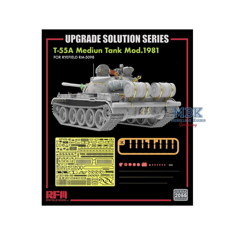 Upgrade set for RFM5098 T-55A Medium Tank Mod.1981