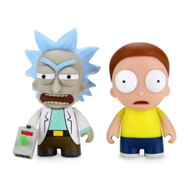 Figurine Rick and Morty: Raygun Rick and Morty Vinyl Mini Figure 2-Pack