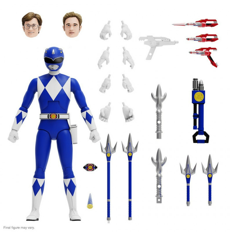 Mighty Morphin' Power Rangers: Ultimates Wave 3 - Blue Ranger 7 inch Action Figure