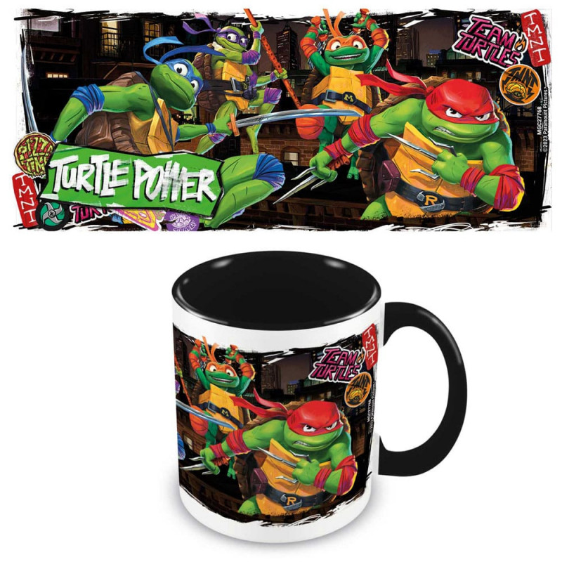 Tortues Ninja mug Mutant Mayhem Turtle Power