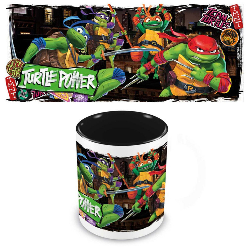 Tortues Ninja mug Mutant Mayhem Turtle Power