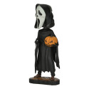 Scream Head Knocker Ghost Face with Pumpkin 20 cm