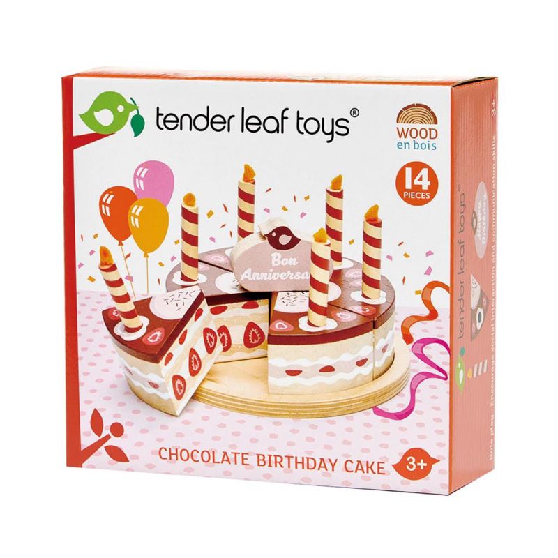 Tender Leaf Jeux de Rôle: GÂTEAU D'ANNIVERSAIRE AU CHOCOLAT