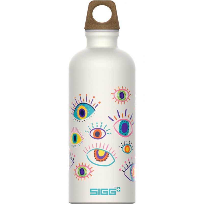 Sigg 0.6l traveller kids: VISION, blanc, avec bouchon à vis