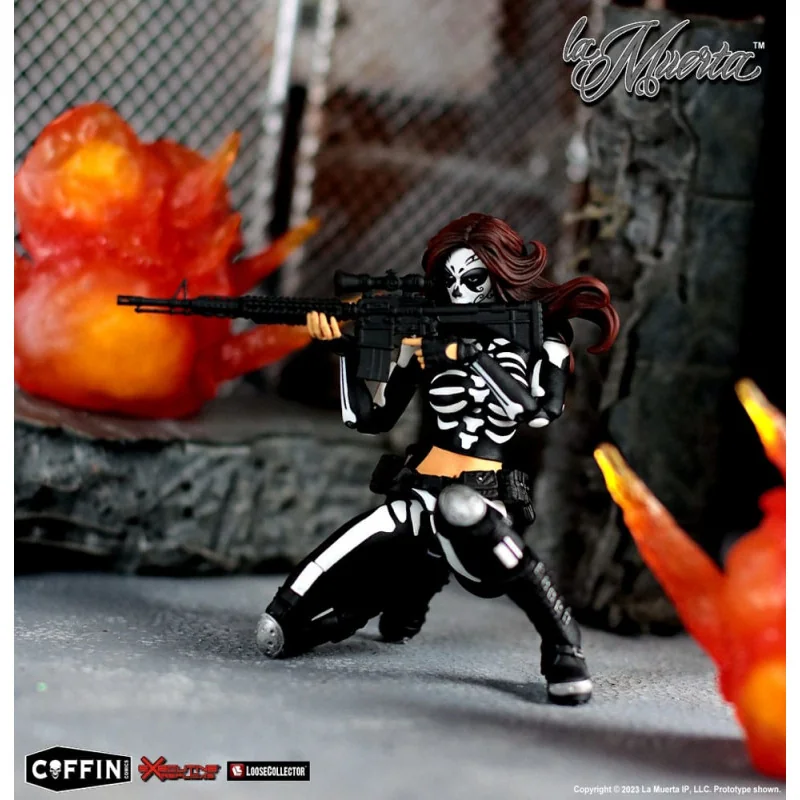 La Muerta Executive Replica pour figurine 1/12 La Muerta 15 cm