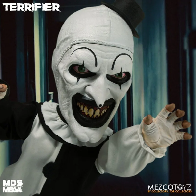 Terrifier poupée MDS Mega Scale Art the Clown with Sound 38 cm