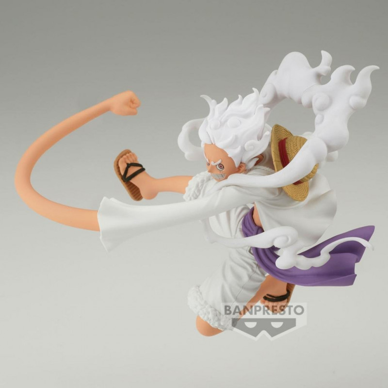 Figurine - ONE PIECE - Monkey D. Luffy Gear 5 - Fig. Battle R