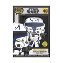 Star Wars Clone Wars Loungefly POP! Pin pin's émaillé Captain Rex (Glow-in-the-Dark) 10 cm