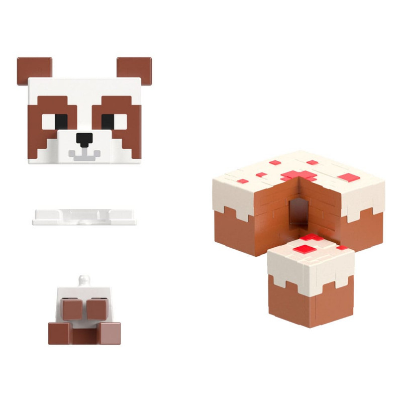 Minecraft playset Mob Head Minis La maison du Panda