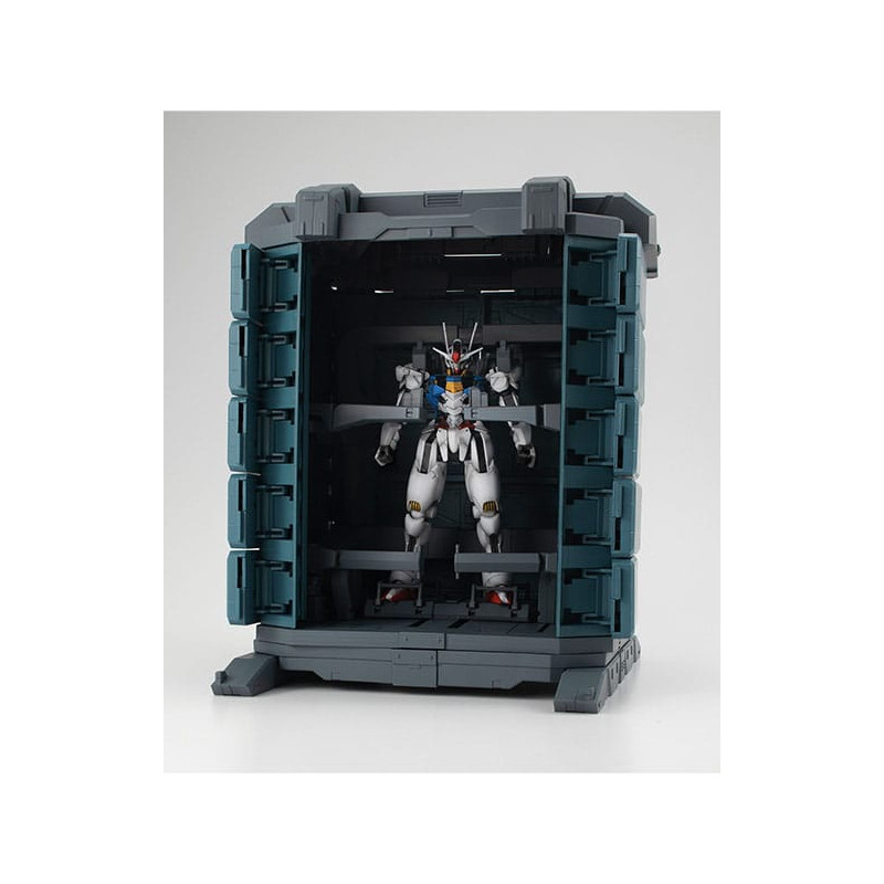 Mobile Suit Gundam: The Witch from Mercury diorama Realistic Model Series MS Container (GS07-B) Material Color Edition