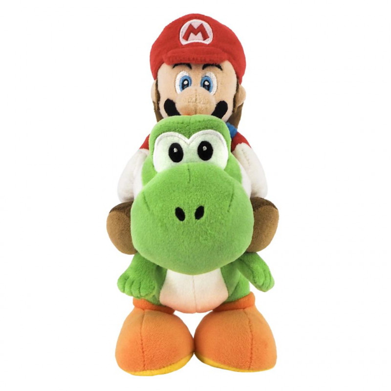 Peluche Super Mario / Luigi - 25 cm - Peluches jeux vidéo - Produits  dérivés jeux vidéo - Autour du jeu vidéo