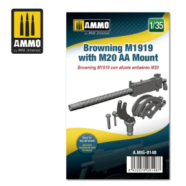  BROWNING M1919 WITH M20 AA MOUNT
