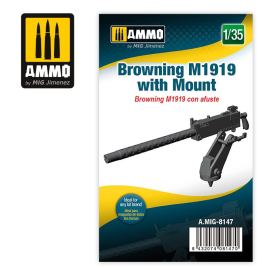  BROWNING M1919 WITH MOUNT