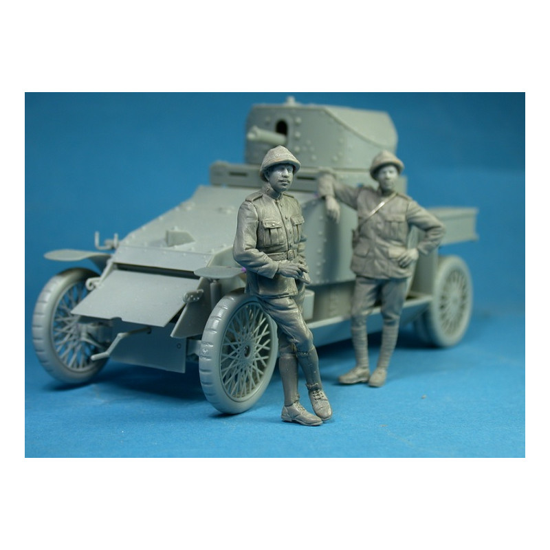 BELGIAN ARMOURED CAR OFFICER