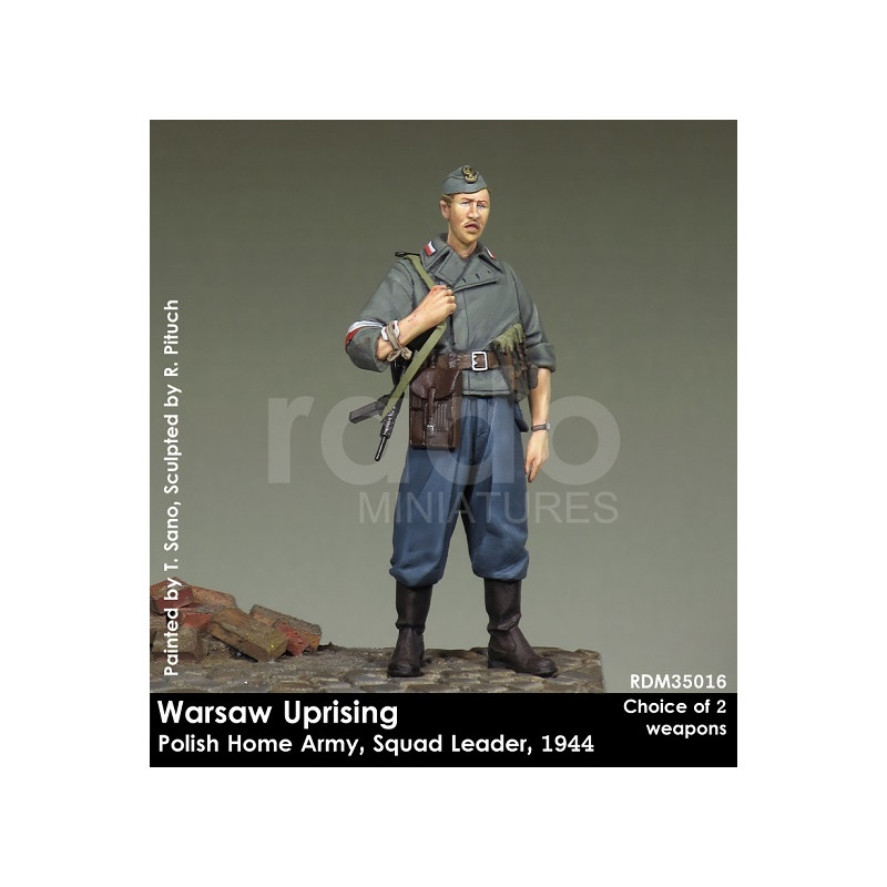 WARSAW UPRISING POLISH HOME ARMY SQUAD LEADER