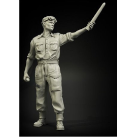 Figurine BRITISH RAC NORTH AFRICA LOADING 2PDR AMMO SOLDIER