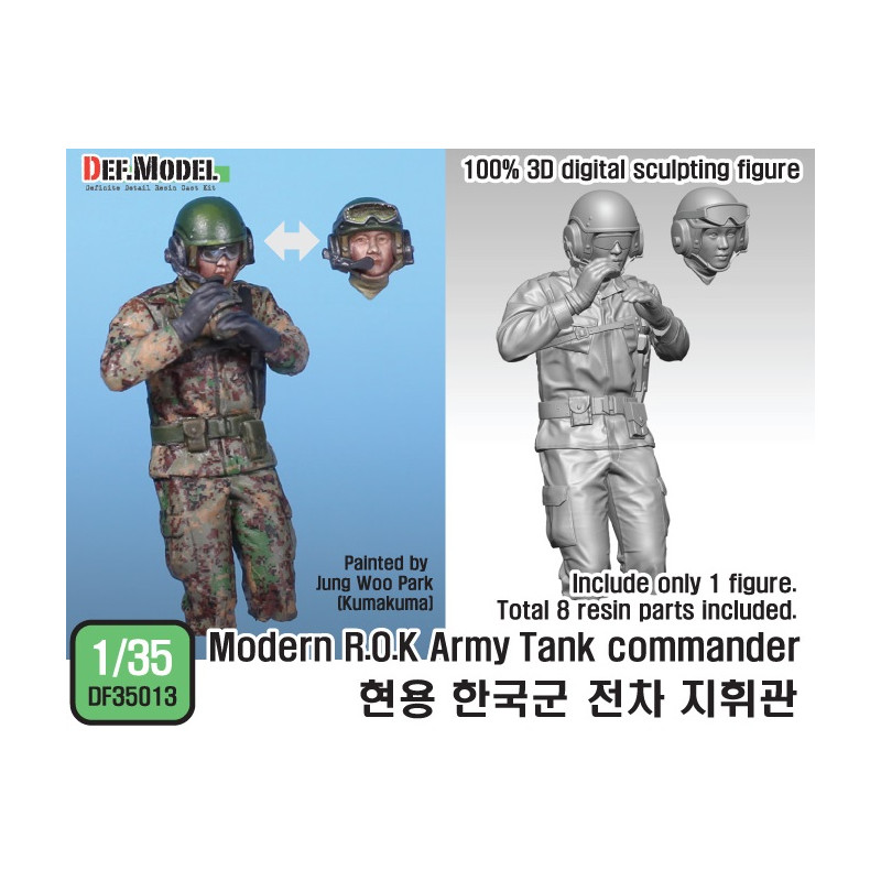 MODERN ROK ARMY TANK COMMANDER FOR K2