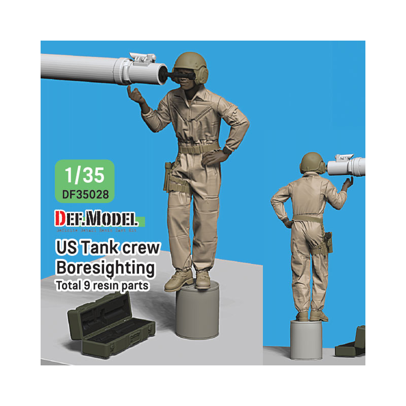 Figurine MODERN US M1A2 TANKCREW BORESIGHTING