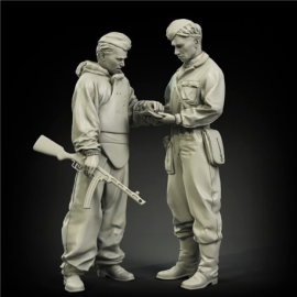 Figurine SOVIET OFFICERS BRIEFING SET
