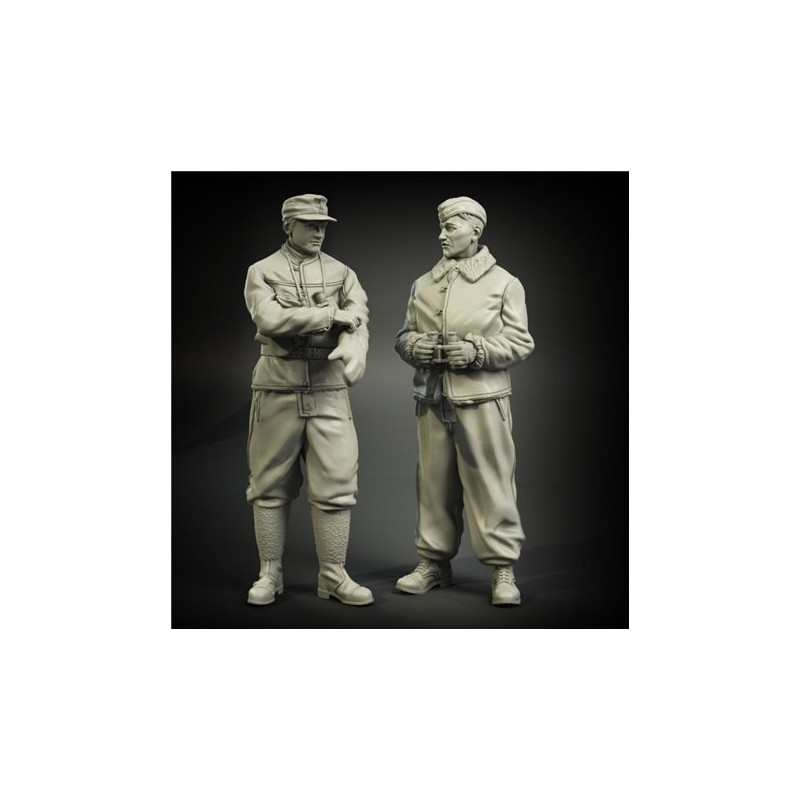 WAFFEN SS TANK OFFICERS WINTER WEAR SET