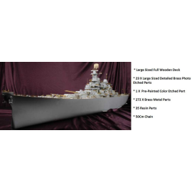 Maquette bateau USS IOWA DELUXE PACK