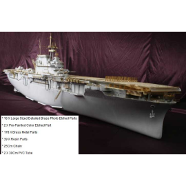 Maquette bateau USS HORNET DELUXE PACK