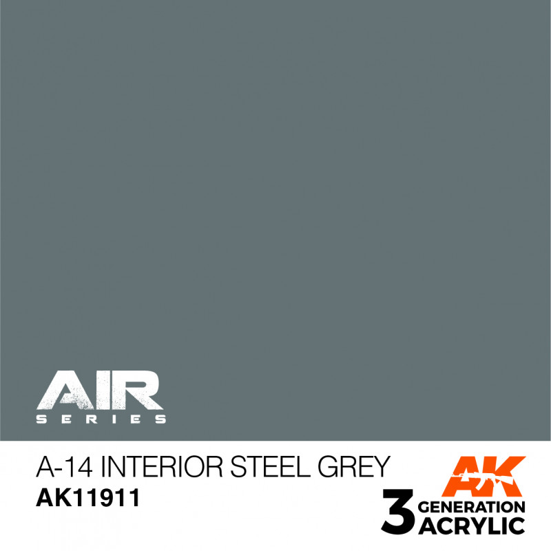 3RD GENERATION - A-14 INTERIOR STEEL GREY